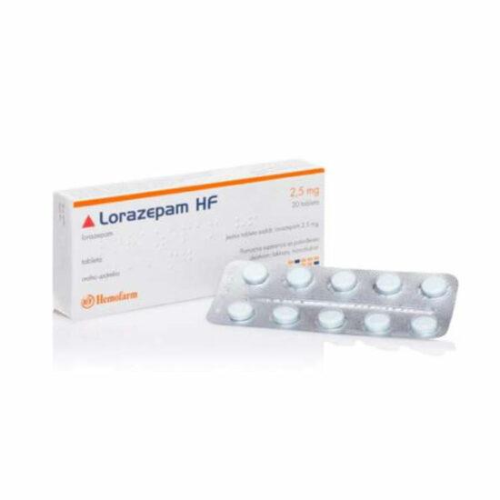 Lorazepam-2,5mg-Hemofarm