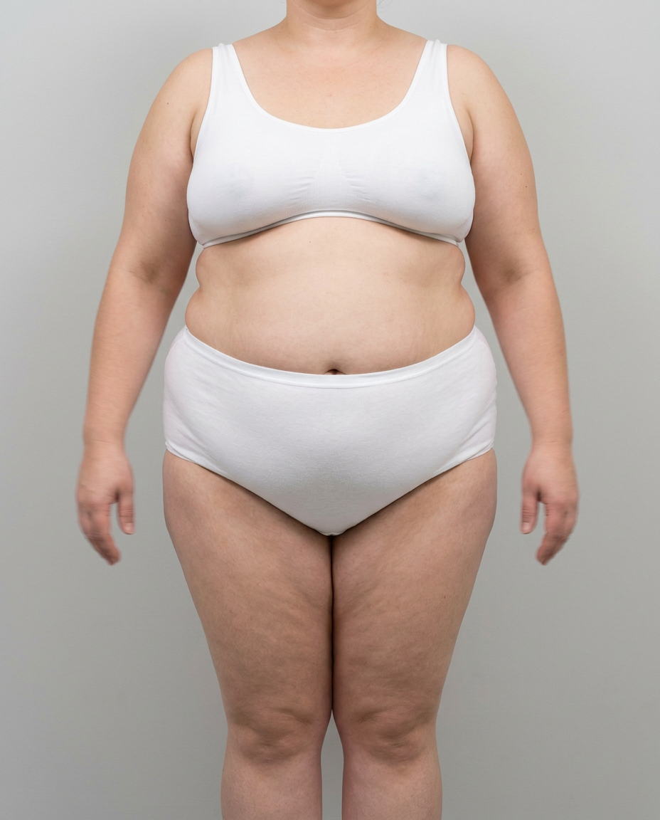 IVOLABS 25 Before - obese female body